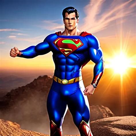 Photorealistic Superman, Full Body Action Pose, Hype... | OpenArt