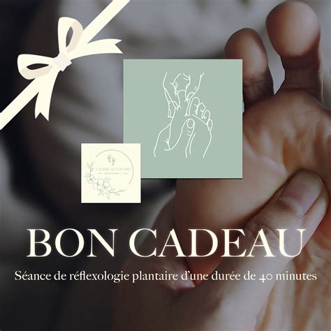 Bon cadeau séance de réflexologie plantaire – Valérie Guyomard ...