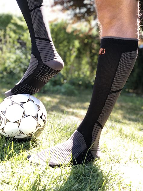 Chaussettes de Compression Extreme Bounce, Noire