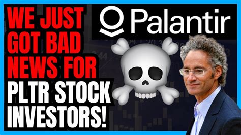 Palantir Stock Plunges: Insider Selling, More Analyst Downgrades, and ...