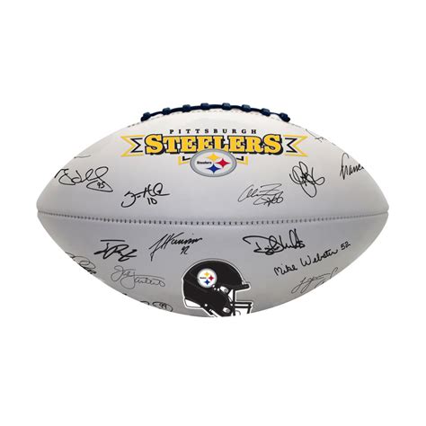Officially Licensed NFL Signature Football - Titans - Steelers ...