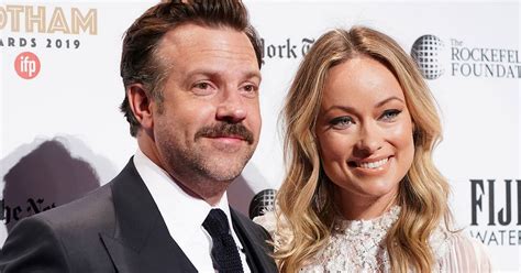 Olivia Wilde and Jason Sudeikis spotted hugging as they reunite after ...