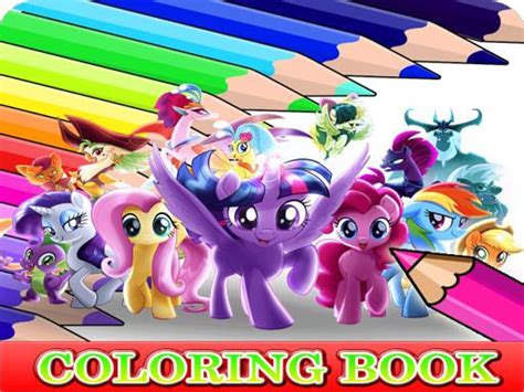 Play Coloring Book for My Little Pony free online game at H5games.online