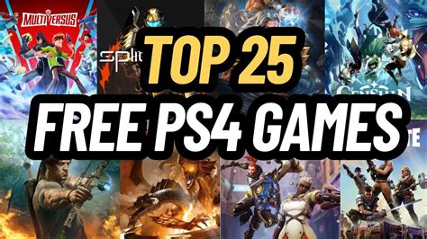 TOP 25 BEST FREE GAMES ON PS4