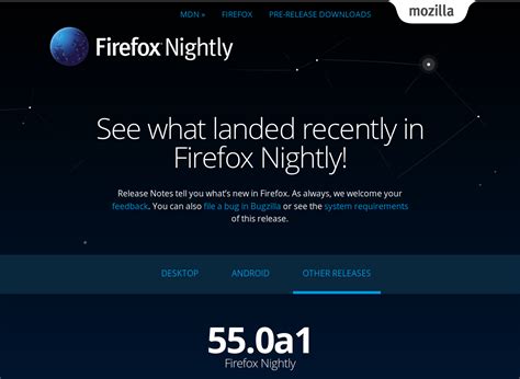 Nightly Firefox: Khám Phá Tính Năng Mới Nhất và Hướng Dẫn Sử Dụng Chi Tiết