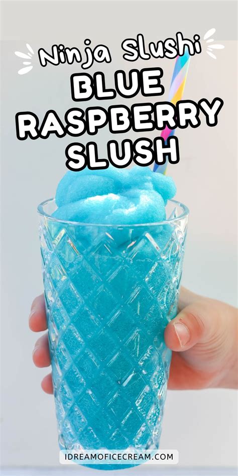 Ninja Slushi Blue Raspberry Slush | Slushie recipe, Slushie machine ...