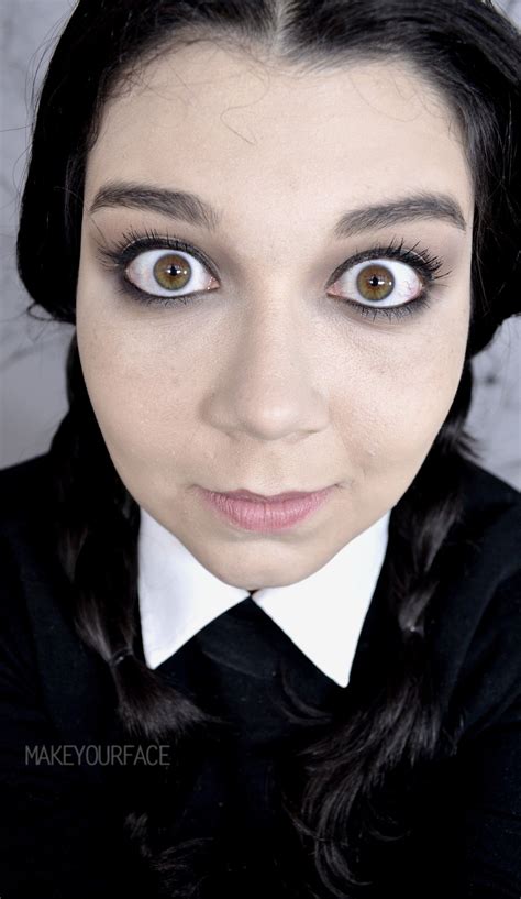 Wednesday Addams Makeup https://youtu.be/V0RBEXf-yC0
