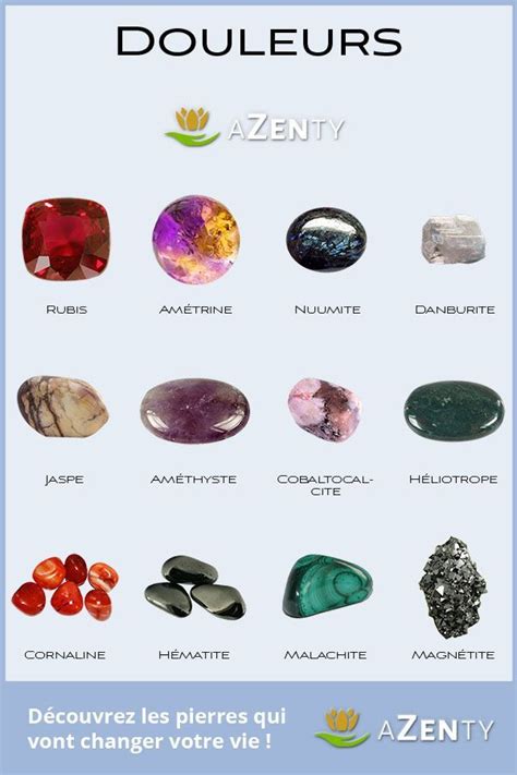 Les pierres qui calment vos douleurs en 2020 | Pierre précieuse ...