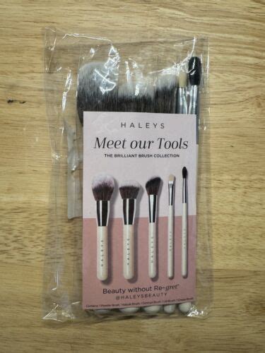 Haleys Meet Our Tools Brilliant Brush Collection Set of 5 Brushes ...