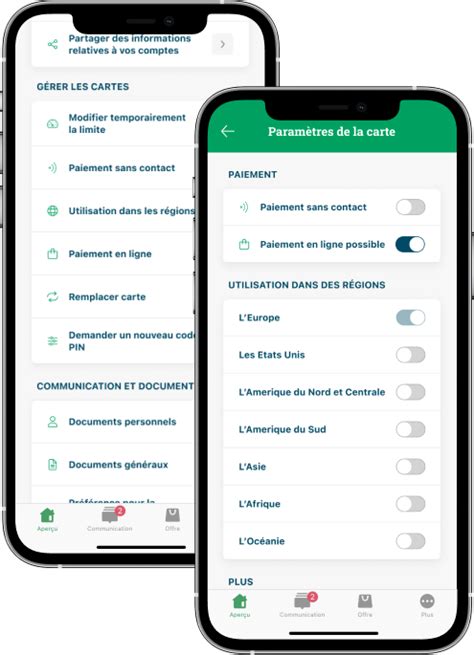 Gérer les cartes dans l’app Argenta | Argenta