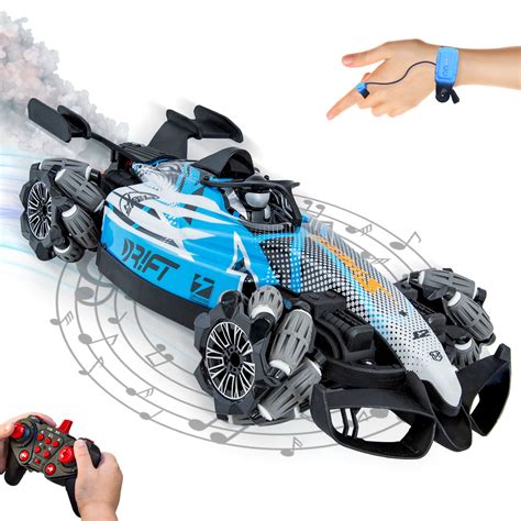 Sunnydaze (1:32) Stupendous Stunts Battery-Powered RC Car with Gesture ...