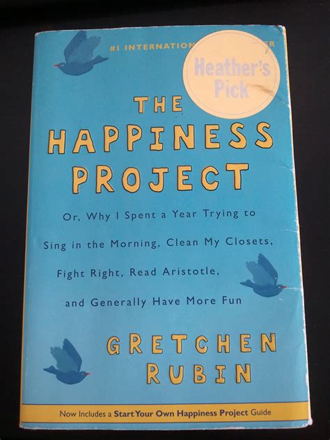 Books – The Happiness Project by Gretchen Rubin | Craft Ideas from Miho ...