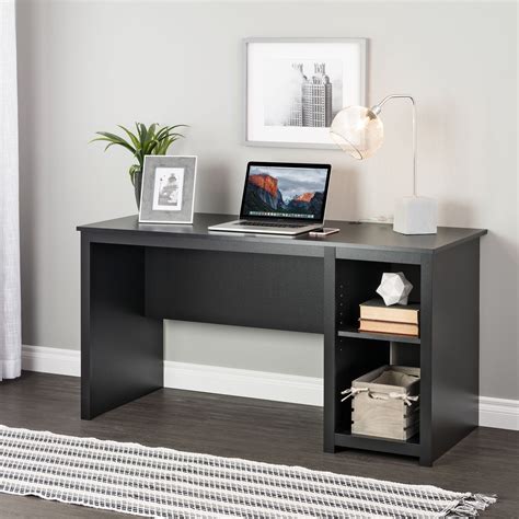 Prepac Sonoma Home Office Computer Desk with CPU Side Compartment ...