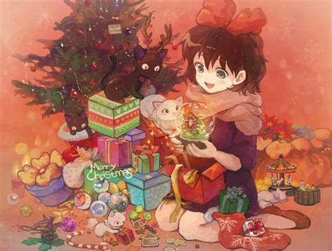 Kikis X-Mas | Anime christmas, Studio ghibli art, Ghibli art
