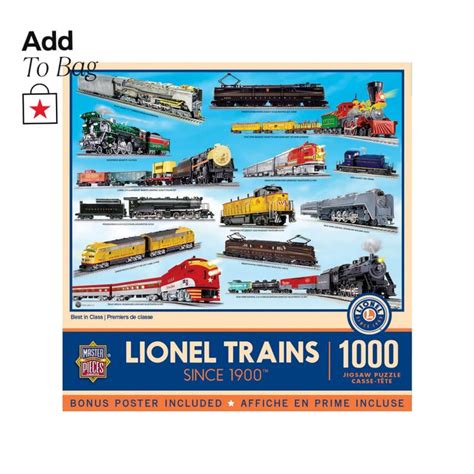 MasterPieces Puzzles MasterPieces Lionel Trains - Best in Class 1000 ...