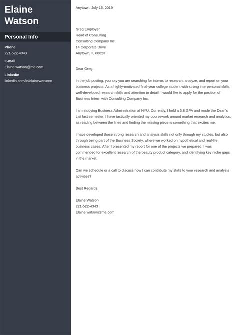 Business Cover Letter: Examples & Ready-To-Use Templates