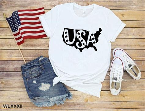 USA Shirt Map Shirt Usa Map Shirt USA Flag Shirtsmall Town - Etsy