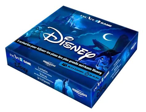 DISNEY - Escape Game Volume 2 : ShopForGeek.com: Jeu de société DISNEY
