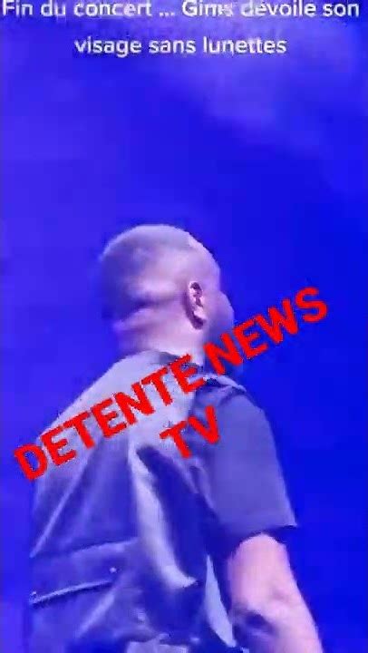 Maitre Gims devoile ses Yeux pour la première fois à la fin de Son ...