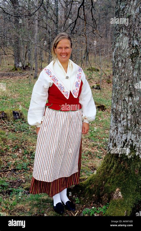 Swedish Girl In Traditional Dress Stock Photo Alamy, 41% OFF