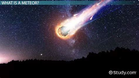 Meteor Facts: Lesson for Kids