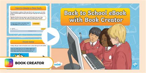 FREE! - Back to School eBook with Book Creator - Twinkl - Computing