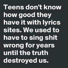 Singing wrong lyrics! – SMART