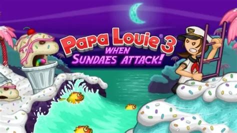 Papa Louie 3: When Sundaes Attack - Play Papa Games Online