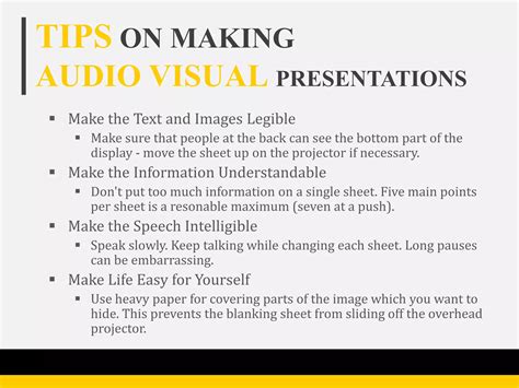 Oral and Audio-Visual Presentation | PPTX