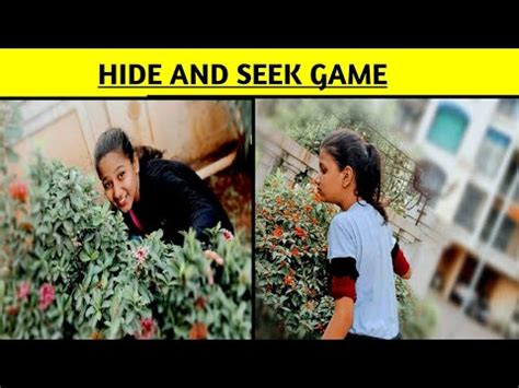 HIDE & SEEK CHALLENGE | HIDE AND SEEK GAME | OUTDOOR GAMES | ROSHNI ...