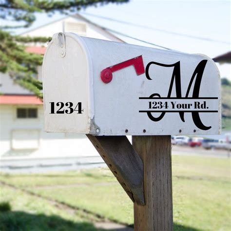 Vinyl decal tutorial mailbox makeover with vinyl decal – Artofit
