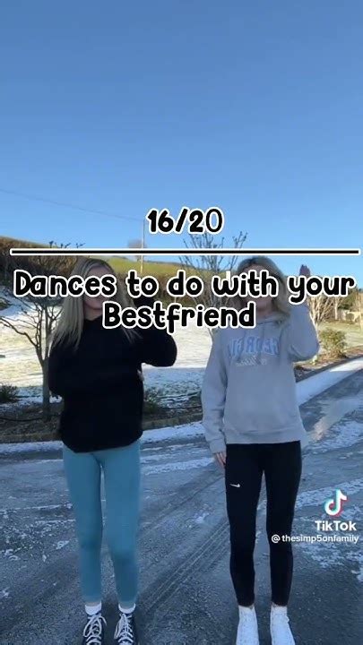 16/20 dances to do with your bestfriend (creds to the owner)! - YouTube