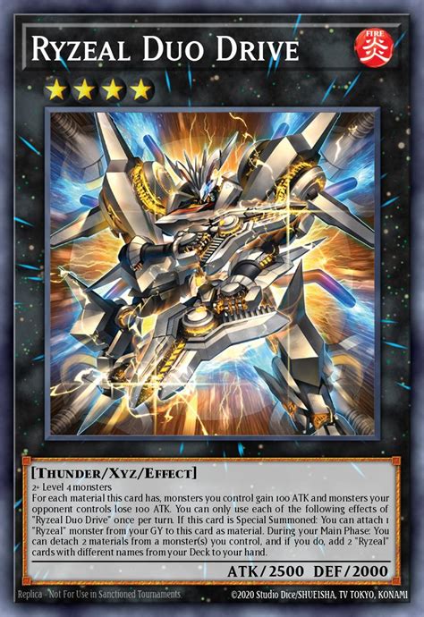 Ryzeal Duo Drive - Yu-Gi-Oh! Card Database - YGOPRODeck