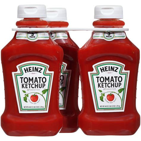 Heinz Tomato Ketchup (44 oz., 3 pk.) - Walmart.com - Walmart.com