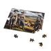 Eternal Cowboys Jigsaw Puzzle Skeleton Outlaws in Western Landscape ...