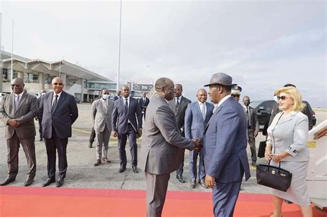Ouattara est de retour en Côte-d’Ivoire après un séjour en France avec ...