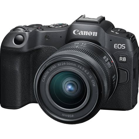 Canon EOS R8 Mirrorless Camera with RF 24-50mm f/4.5-6.3