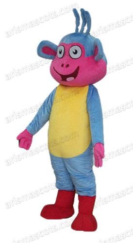 boots monkey mascot costume Deguisement Mascotte Custom Mascots ...