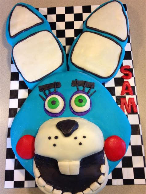 Toy Bonnie birthday cake. | Sugar cookie, Cake, Birthday cake