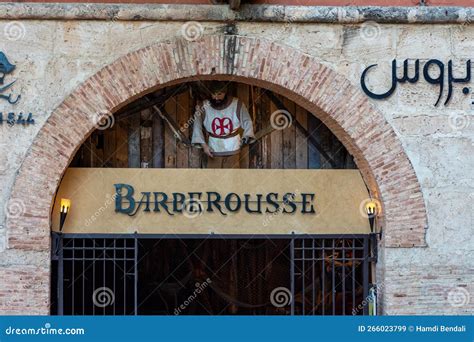 Close-up Barberousse Museum in Carthage Land in Hammamet. Tunisia ...