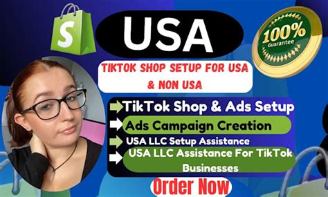 Create approved tiktok shop for non us resident tik tok agency account ...