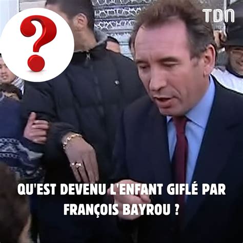 Qu'est devenu l'enfant giflé par François Bayrou