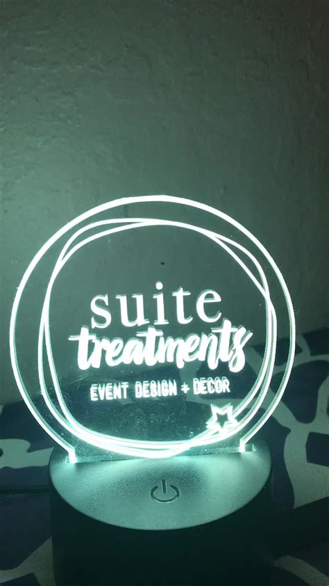 Glowforge Acrylic Signs