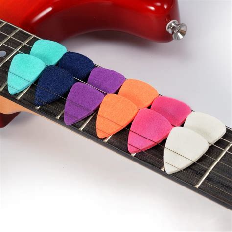 Amazon.com: Ukulele Picks, 12Pack Felt Uke Picks for Acoustic Electric ...