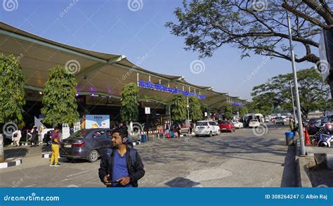 Entrance of Lokpriya Gopinath Bordoloi International Airport in Borjhar ...