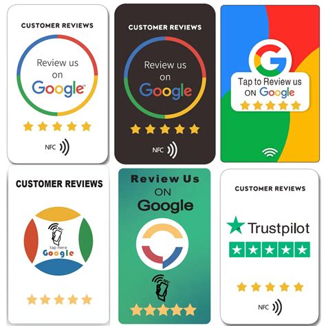 NFC-Tap-Review-Cards-Google-Customer-Reviews-Card-Increase-Your-5-Star ...