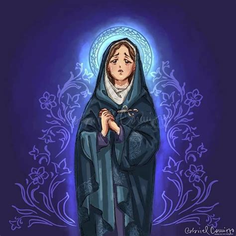 Pin By Skyran On Virgen Mar A Our Lady Of Sorrows Virgin Mary Art