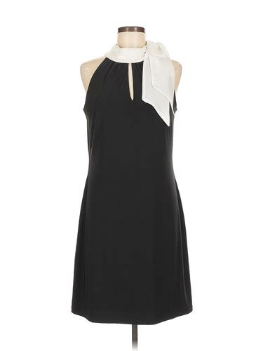 White House Black Market Women Black Cocktail Dress M Ebay