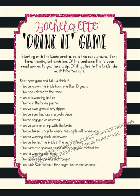 Bachelorette Party Printable Games Printable Yearly Calendar