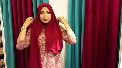 Instant Double Loop Dua Muka Cara Bakawali Hijab Style Tutorial